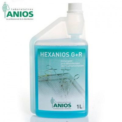 Dung dịch sát khuẩn Hexanios G+R Anios Pháp
